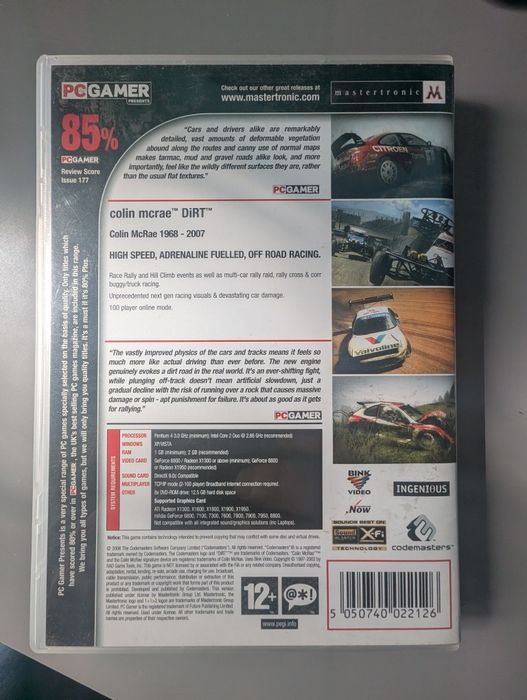 Gra Colin McRae Dirt na pc