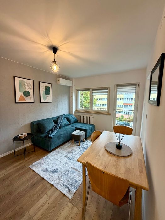 Komfortowe 2 pokoje, klimatyzacja, 38m2
