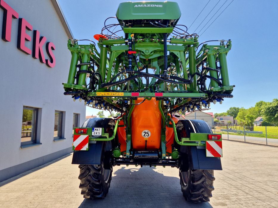 Opryskiwacz Amazone UX 4200 30m 27m 2018r GPS ISOBUS Skrętne koła DC Amatron 4