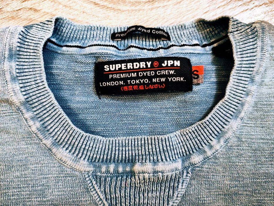 Sweter dyed cotton SuperDry