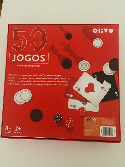 Caixa nova com 50 jogos classicos