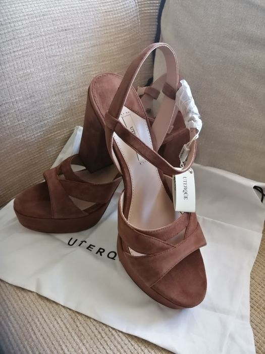 Sandálias Uterque - castanho