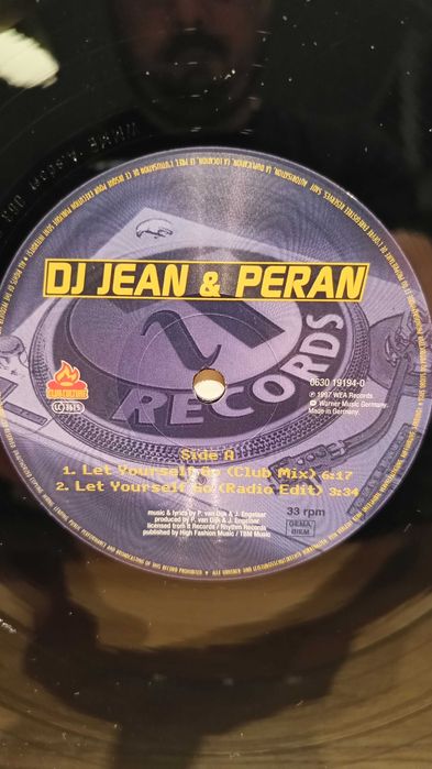 DJ Jean & Peran – Let Yourself Go - Winyl Trance Klasyk