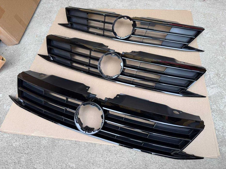 решетка гриль Jetta 2015 - решітка джета