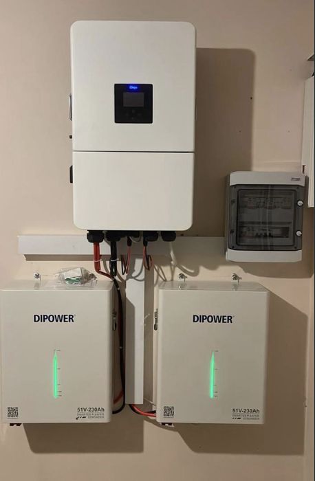 Dipower 51.2v, 5.1kw, 12kw, Lifepo4 100ah, 230ah, 300ah