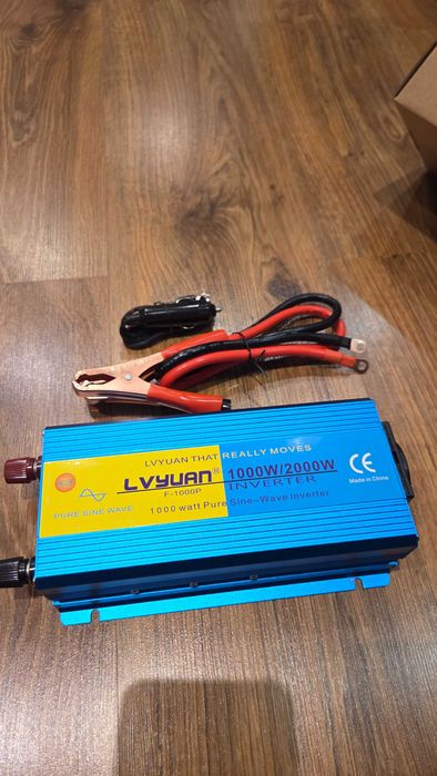 Інвертор 12/230B. 1000/2000W чистий синус