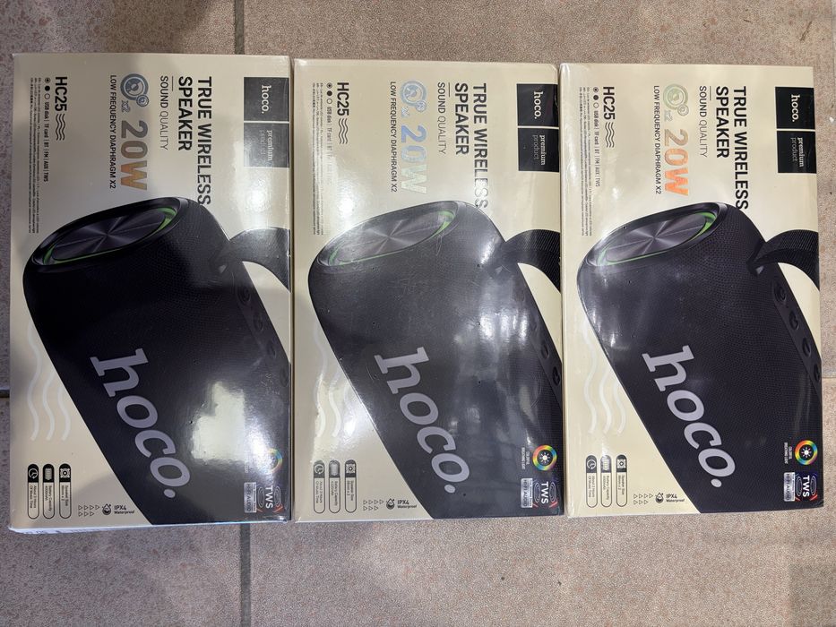 HOCO HC25 20W 4000mAh Bluetooth колонка чистий звук