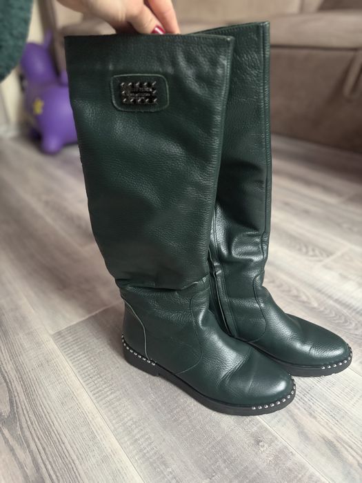 Чобітки шкіряні жіночі