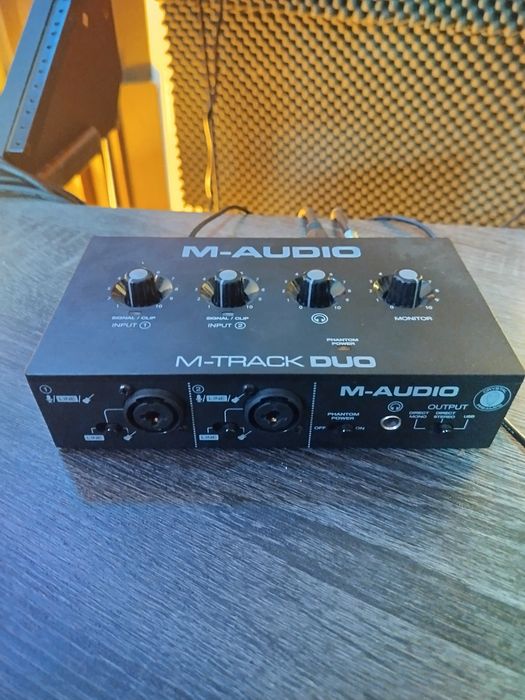 Soundcard M audio track duo