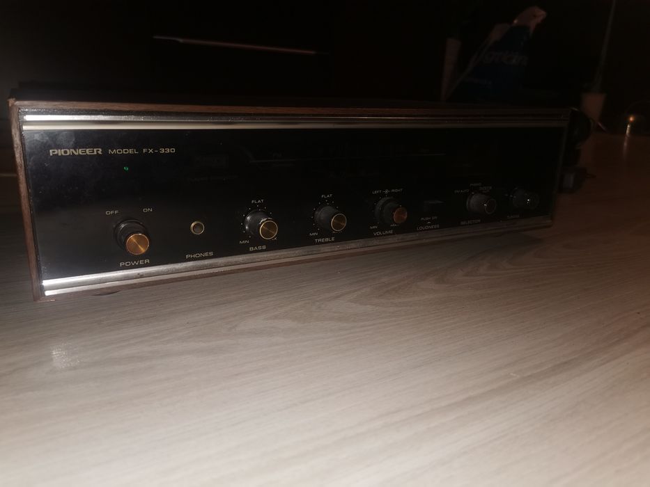 Amplituner pioneer fx-330 do naprawy lub na części vintage lata 70te