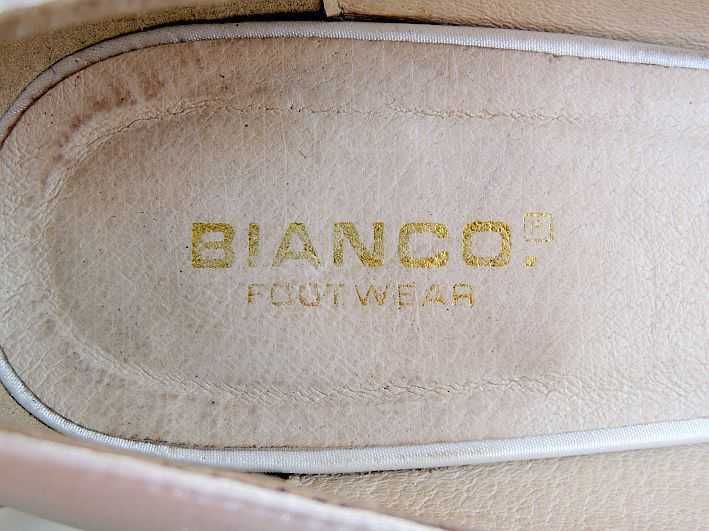Eleganckie czółenka "BIANCO" roz 39