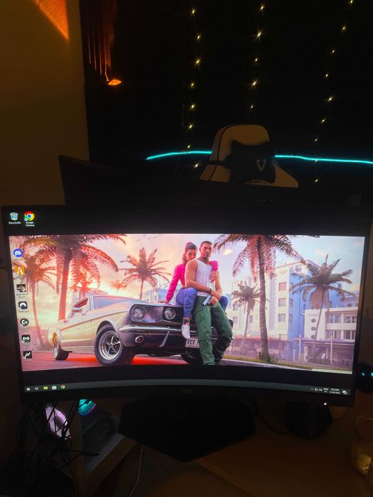 Monitor Gaming Curvo AOC G4 C27G4ZXE - 27" FullHD 0.5 ms 280Hz