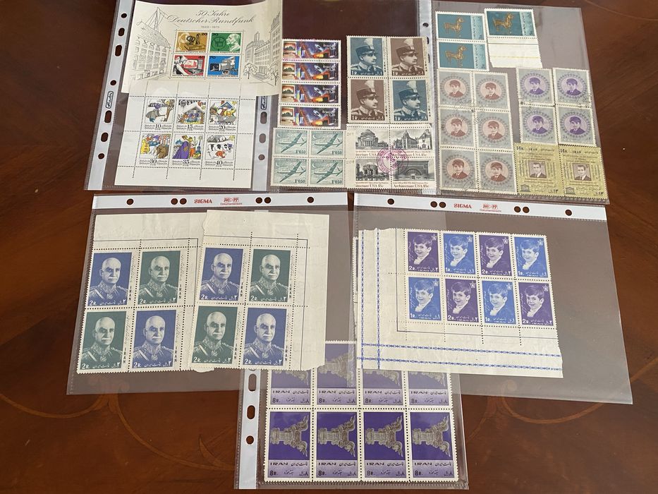 Znaczki bloczki nowe