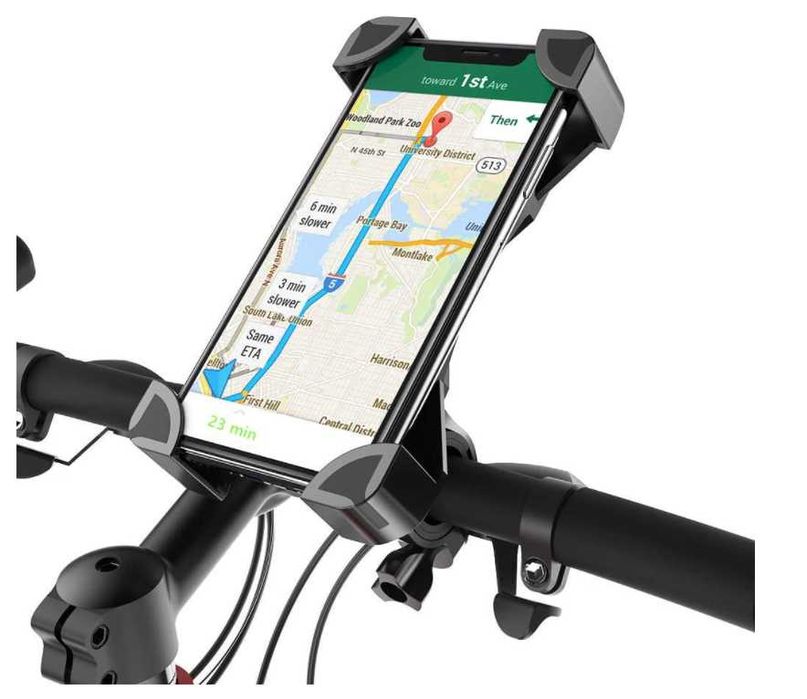 Fantigo uchwyt ROWEROWY mocny na motor iPhone Samsung Xioami GPS 360