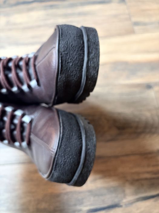 Super buty zimowe Isba Montana skóra cielęca, wełna