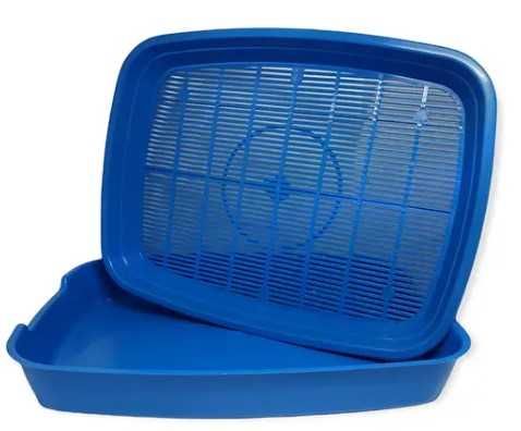 Туалет для котят с сеточкой (blue)