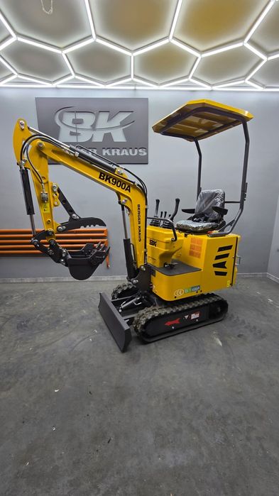 TANIA NOWA Koparka Berger Kraus BK900A disel diesel żółta FAKTURA