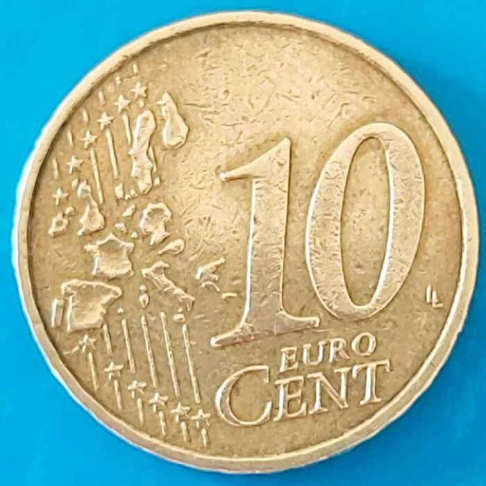 10 Cêntimos de 2002 Letra D da Alemanha