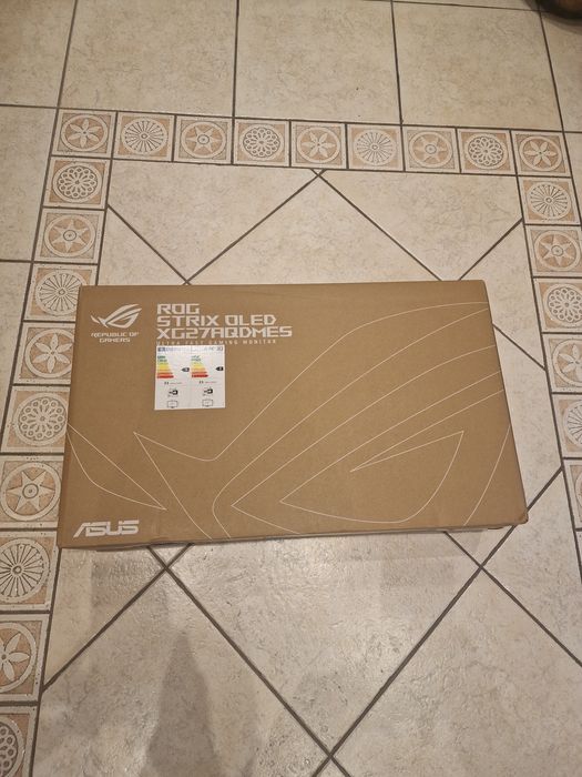 Monitor oled 2k Asus 240hz 0.3ms selado!