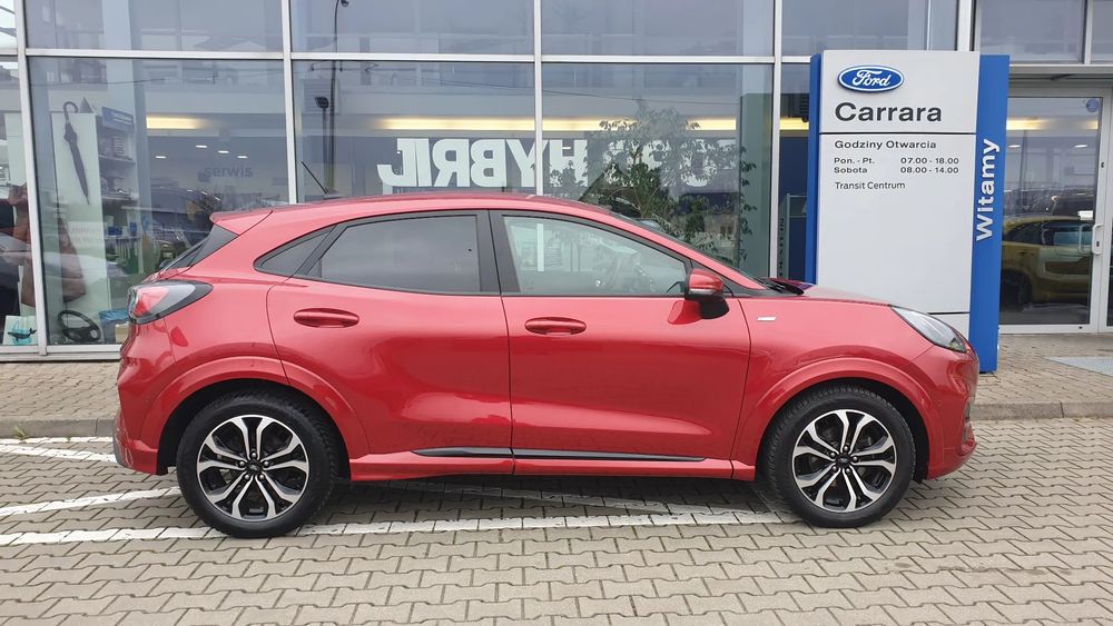 Ford Puma 1.0 Mhev 125 Km, 29 Tys Km, I Wł, Serwis Aso, Dealer