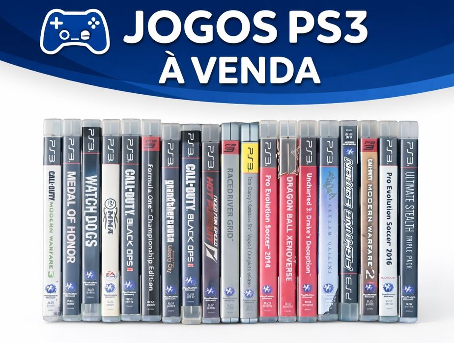 Jogos PS3 Usados – Vários Títulos Disponíveis