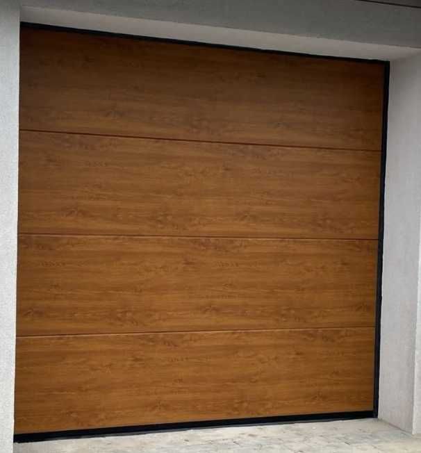 Brama segmentowa garażowa ANTRACYT, BRAZ, BIAŁA