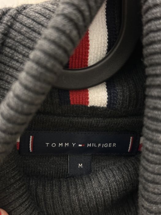 Sweter z golfem męski tommy hilfiger rozmiar M