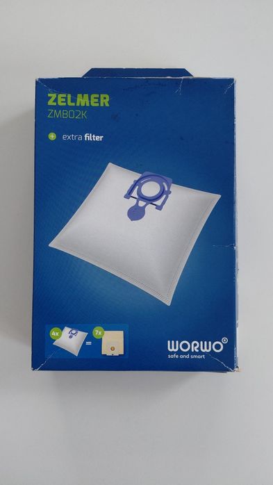 Worki do odkurzacza odkurzacz Zelmer ZMB02K 4 szt