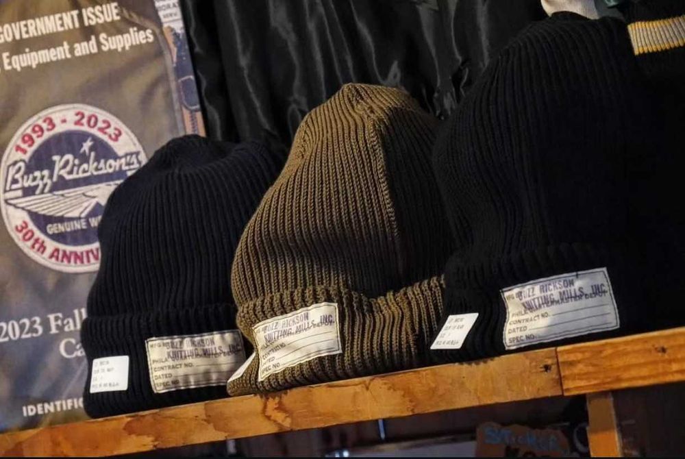 Шапка Buzz Rickson's Watch Cap selvedge selvage селвидж селвідж