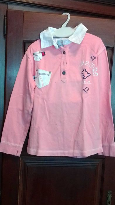 Metro Kids Polo in Pink
