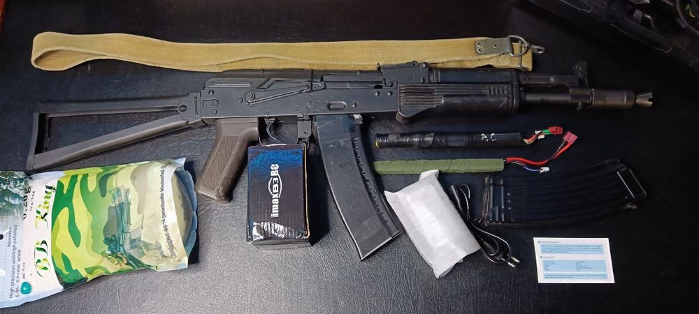 Іграшковий автомат АКС-74 040B(метал)