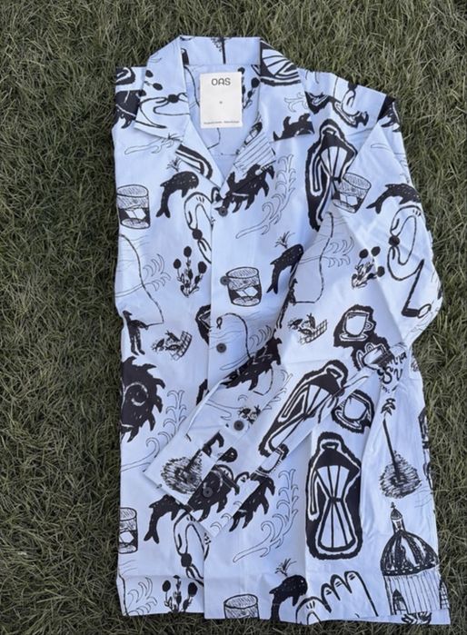 Camisa OAS de manga comprida