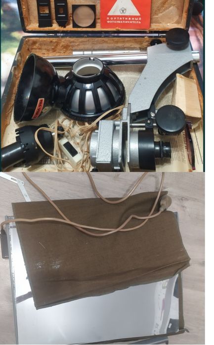 Портативний Фотозбільшувач УПА-5, нагрівач (глянцувач)