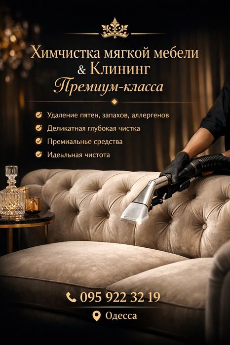 Элегантная чистота и свежесть вашей мягкой мебели