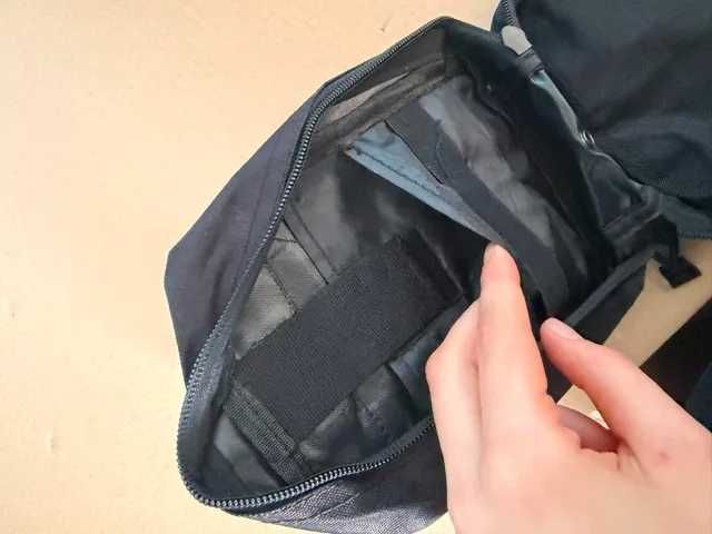 Saszetka torba męska pierwsza pomoc czarna nowa wojskowa torba