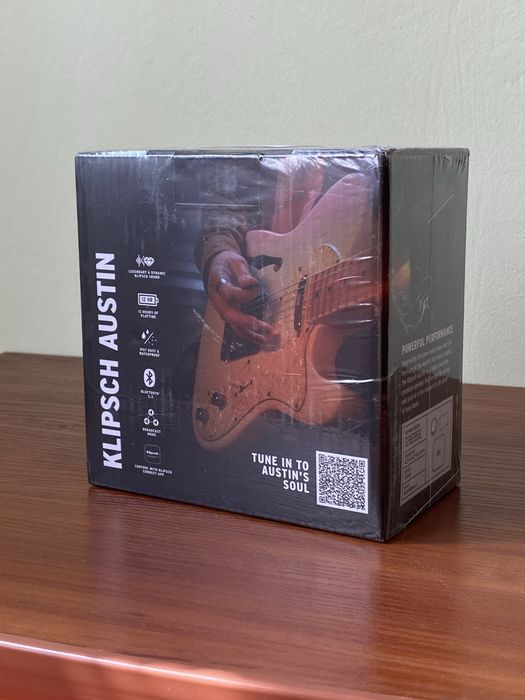Klipsch Austin акустична блютуз колонка, нова в плівці