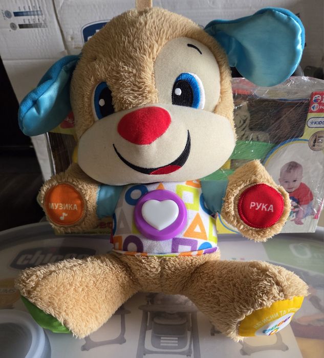 Розумне цуценя Fisher-Price з технологією Smart Stages (укр)
Про продукт
Характеристики
Можуть зацікавити