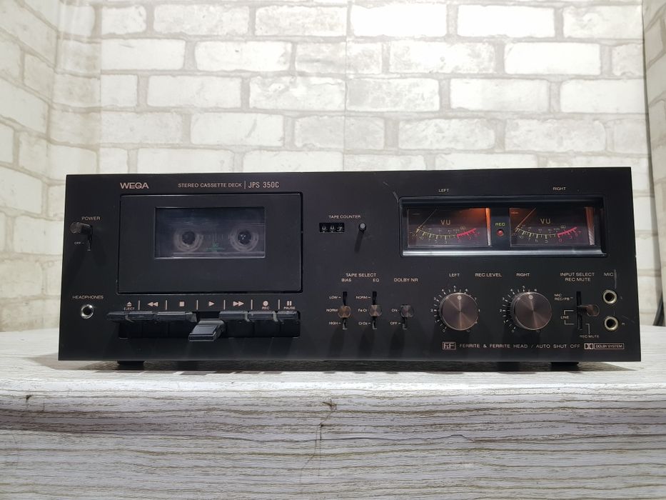 Стрілки! Стерео касетна дека WEGA JPS - 350c, б/у з Німеччини