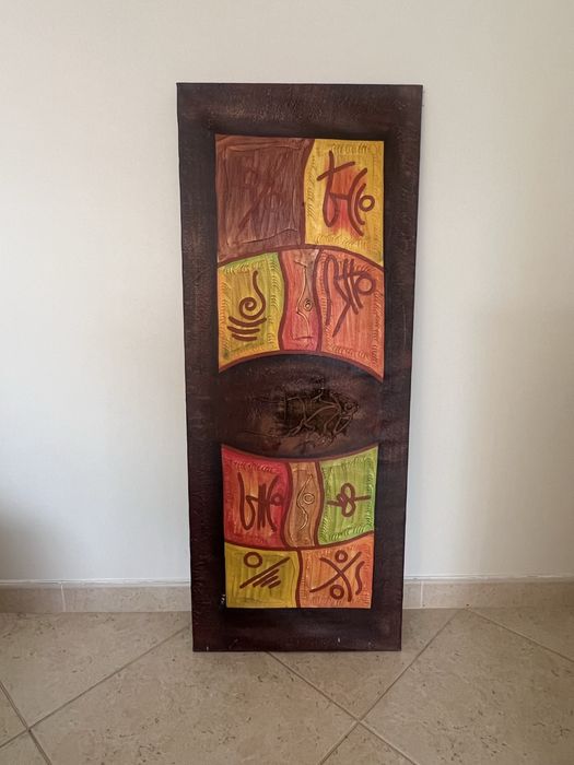 Quadro tela abstrato