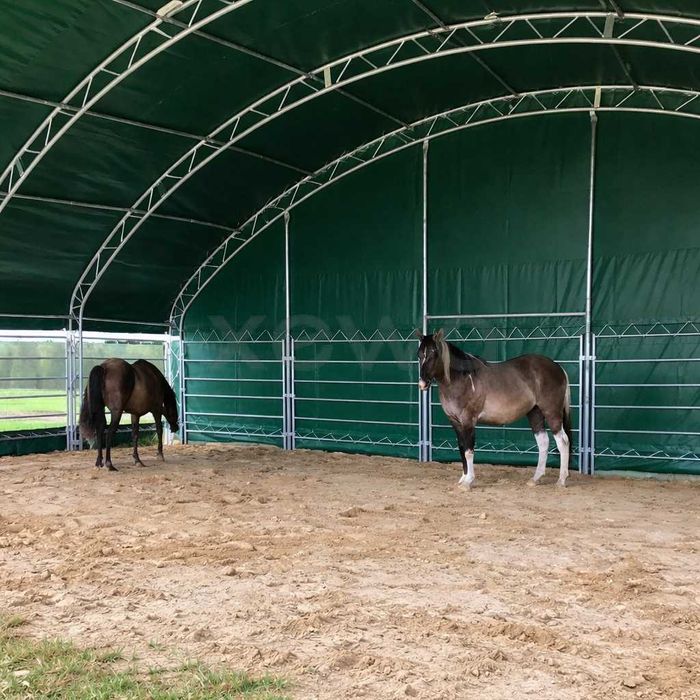 Zagroda dla zwierząt 12,2 × 24,5 m