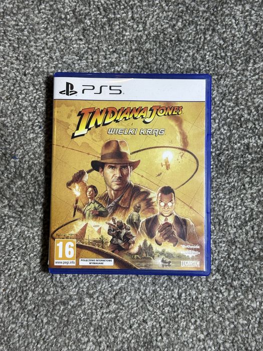 Indiana jones i wielki krąg PS5 - jak nowa!