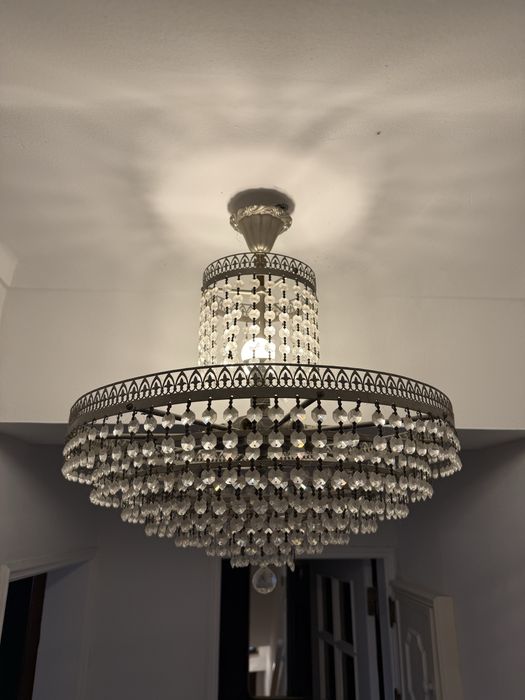 Lustres antigos de cristal
