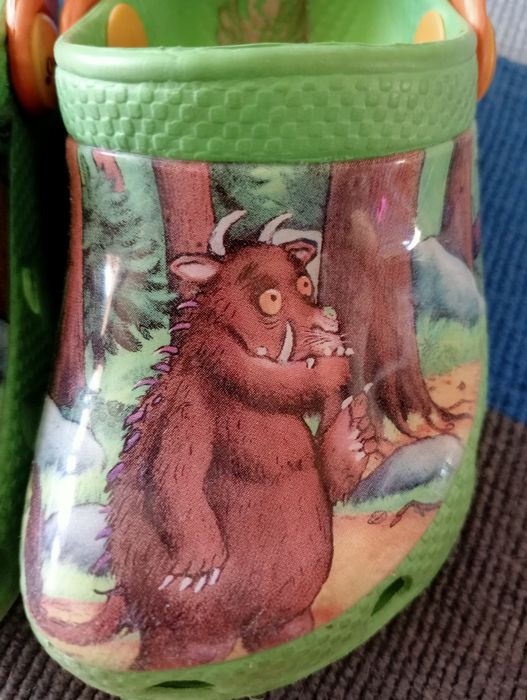 Buty a'la crocs gruffalo