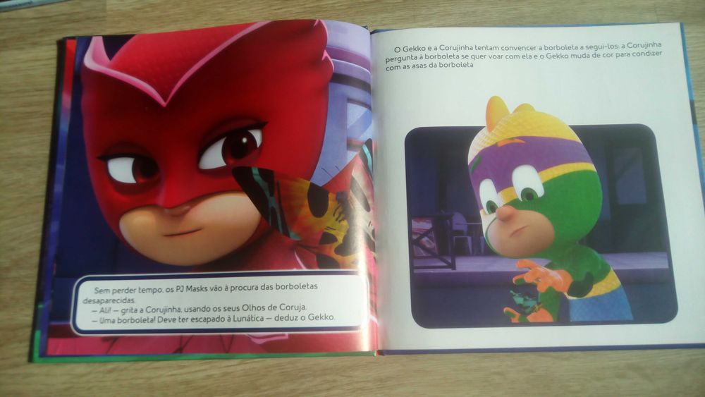 Conjonto de livros PJ masks