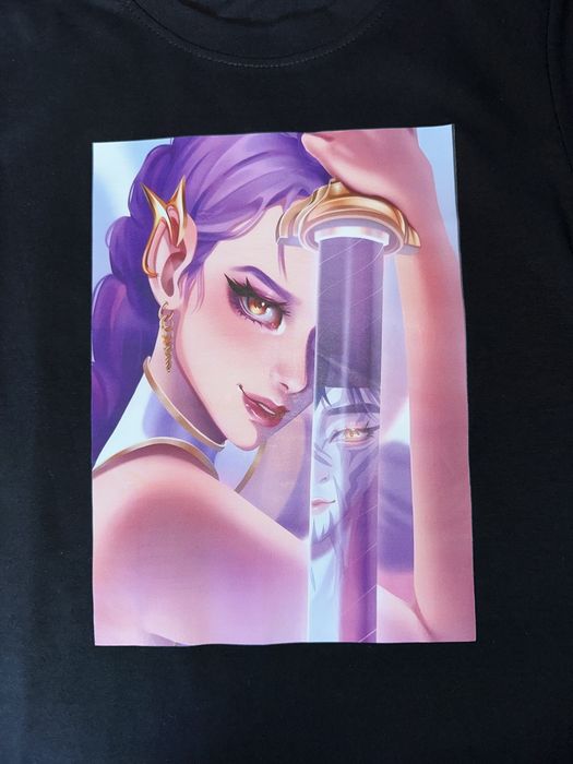 Bawełniany t-shirt k-pop demon hunters 140