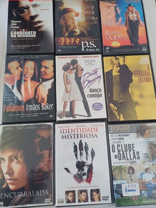 Filmes em sistema dvd