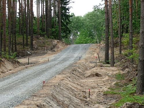 Budowa dróg dojazdowych, leśnych, budowa wjazdów zjazdów z drogi
