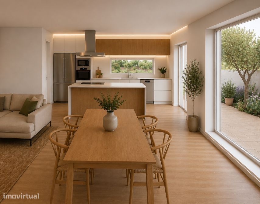 Moradia T2+1 - Reconstrução integral fase de acabamentos - Ervedeira
