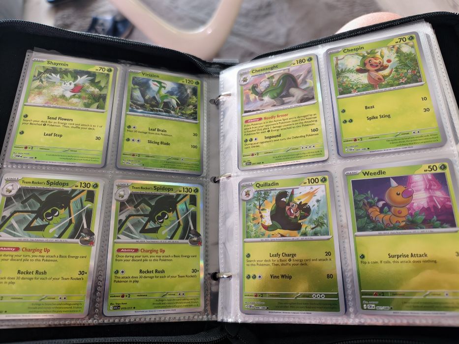 Duży zestaw kart pokemon TCG- oryginalne