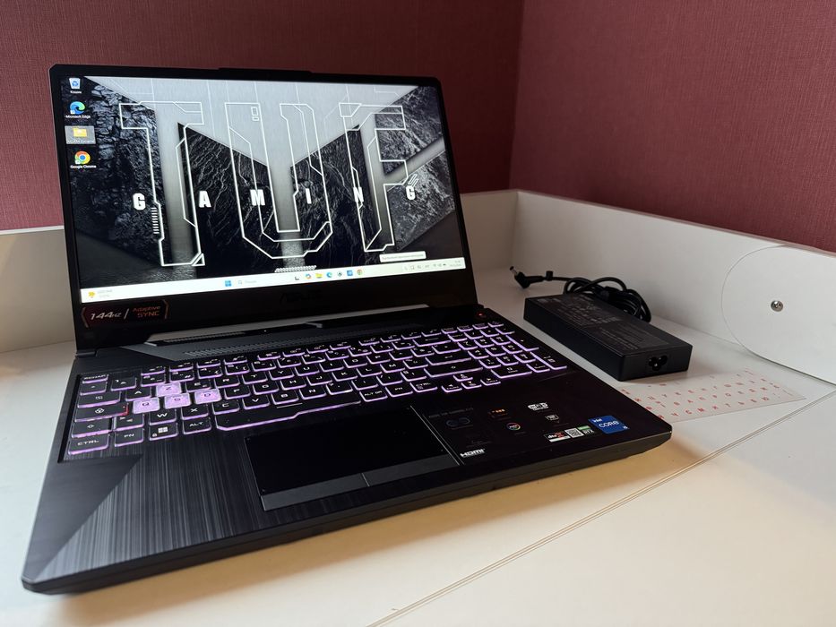 Ноутбук игровой Asus Gaming F15 TUF506 (i5 11gen,8gb,512Gb, RTX3050)